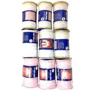 9 Spools of Deluxe Wired Tulle Lot Bows Wedding Gift Wrap Supply 5" wide